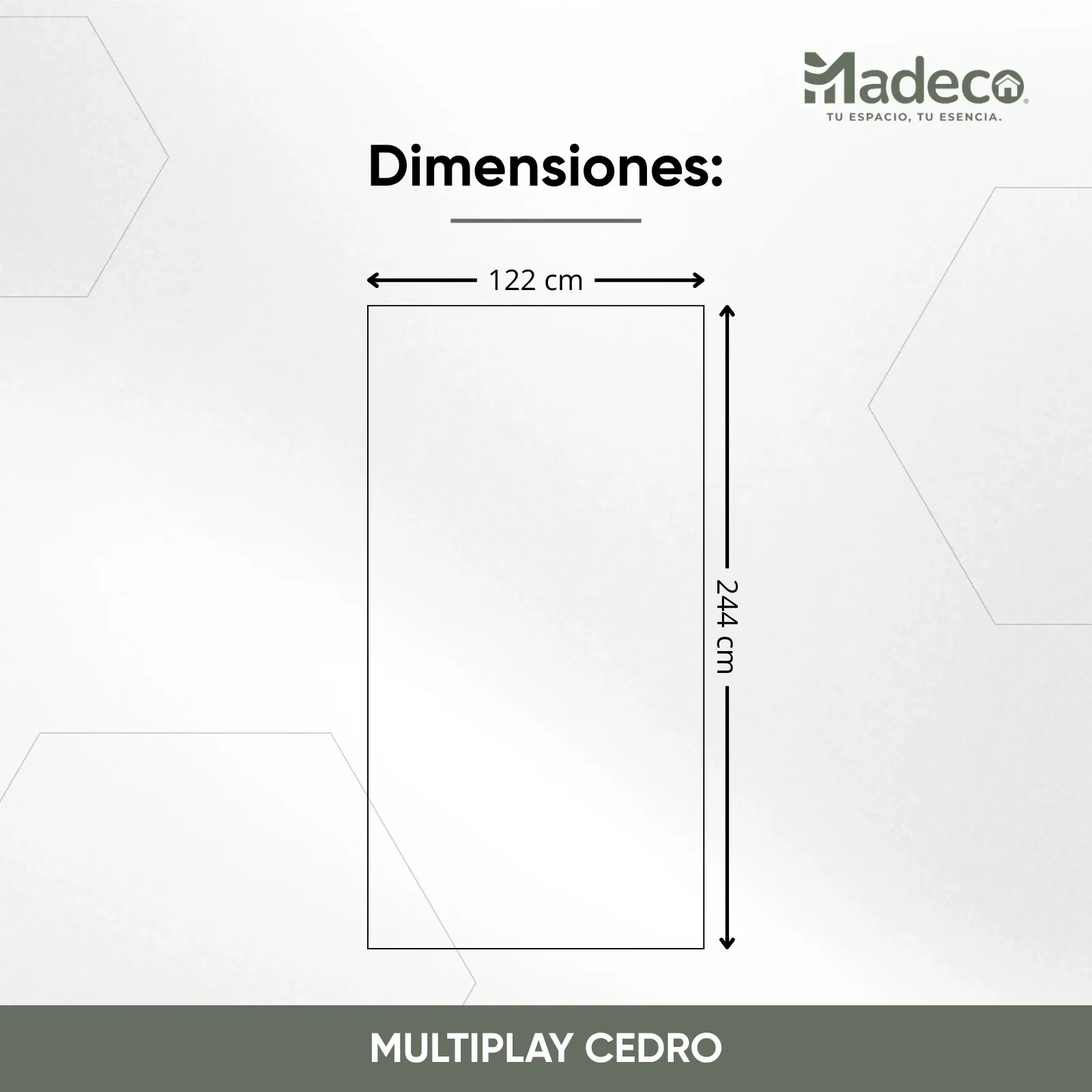 Cedro Madeco BB/BB — 6mm