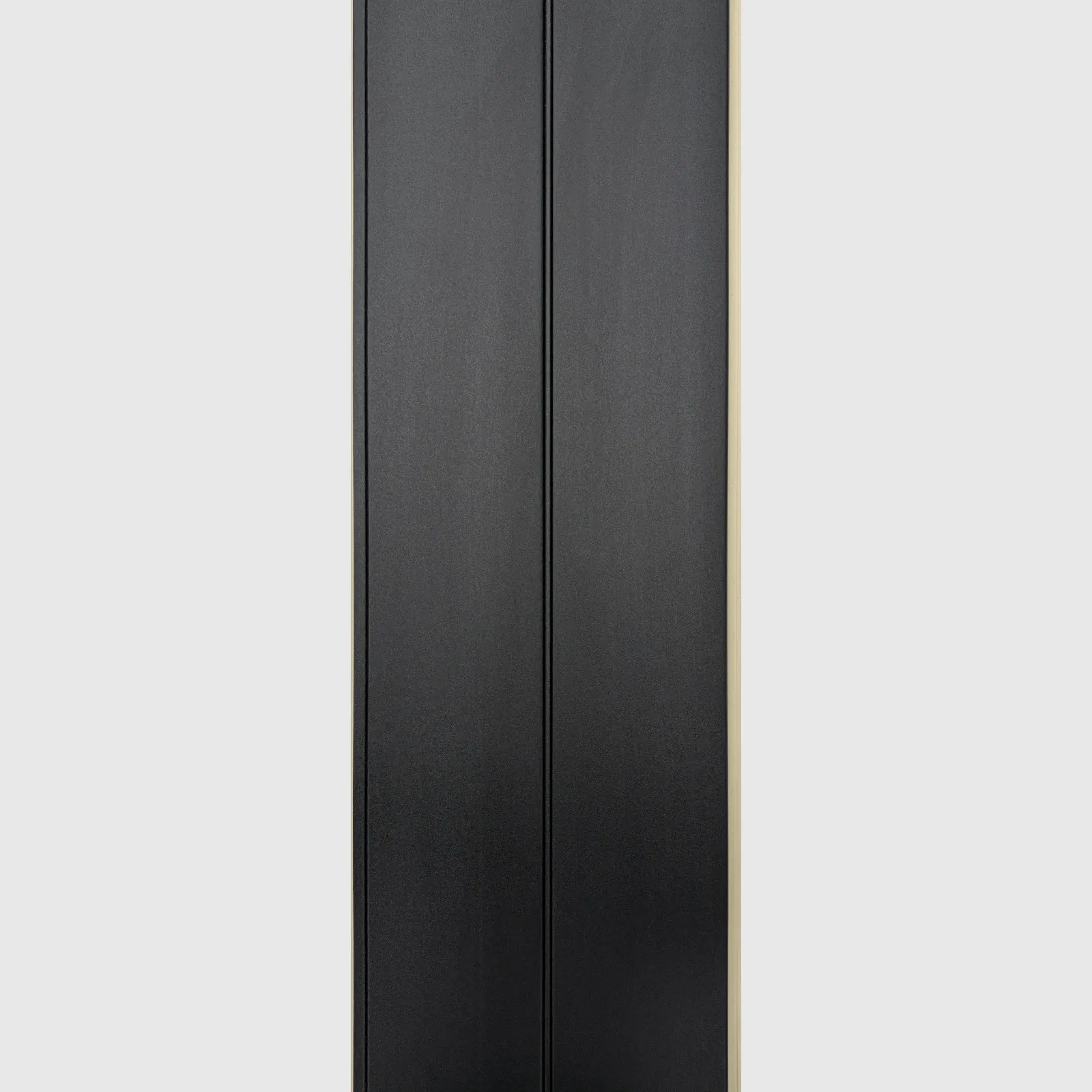 Duela machimbrada interior WPC — Negro Mate