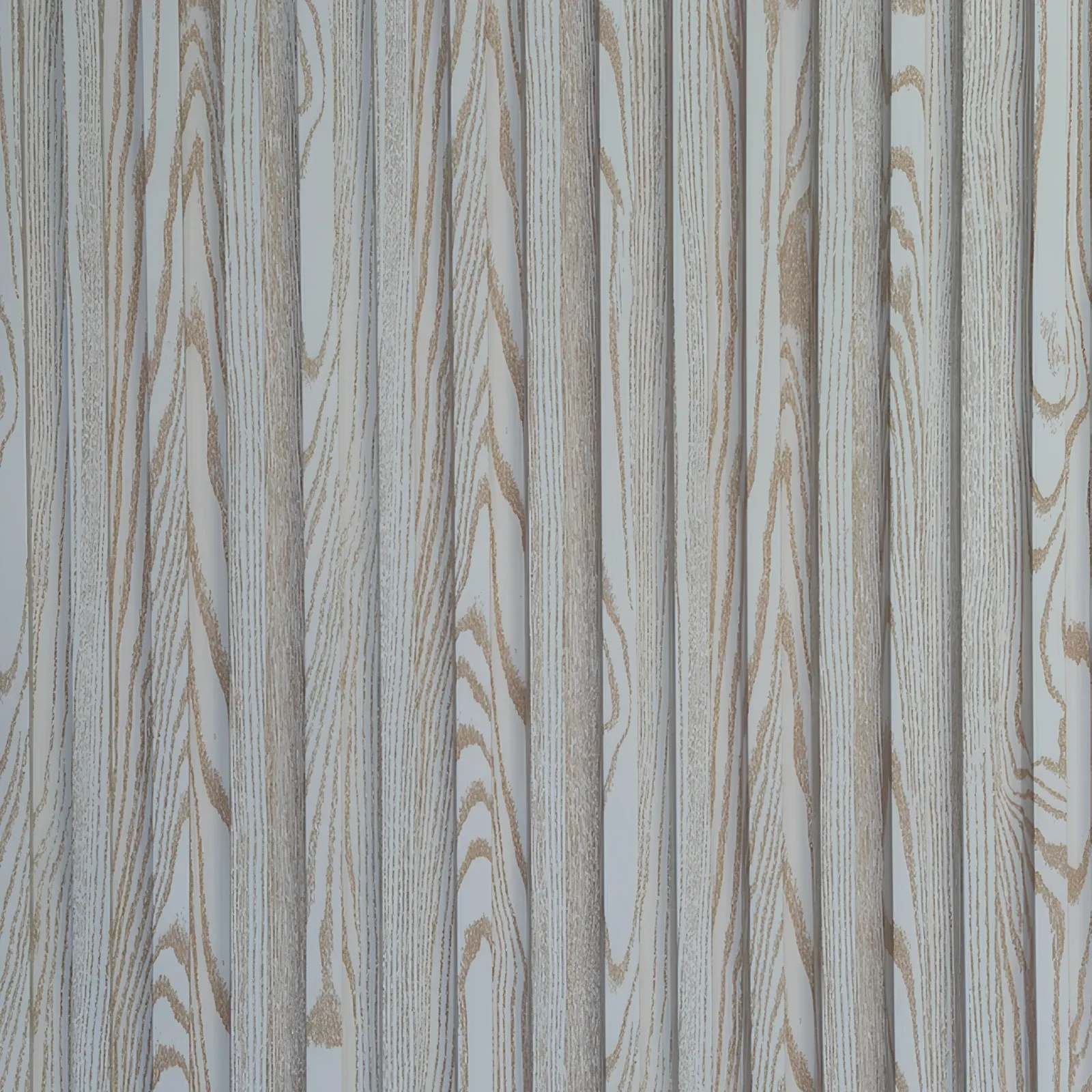 Lambrín Interior WPC de 16cm x 2.90m — Fresno Blanco